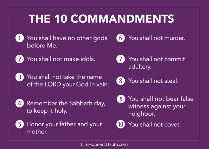 Commandments