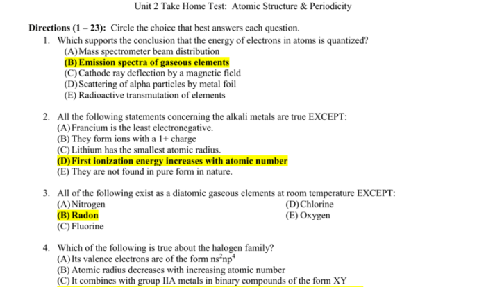 Basic chemistry chapter 2 answer key