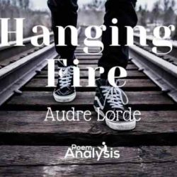 Hanging fire by audre lorde