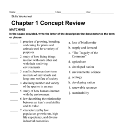 Introduction to ecology answer key