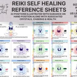 Reiki self treatment hand positions