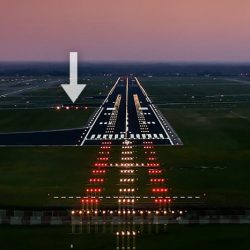 A runway vasi system provides