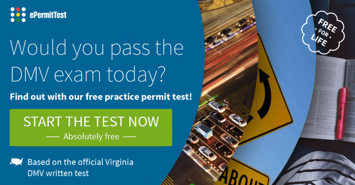 Dmv signs practice test va